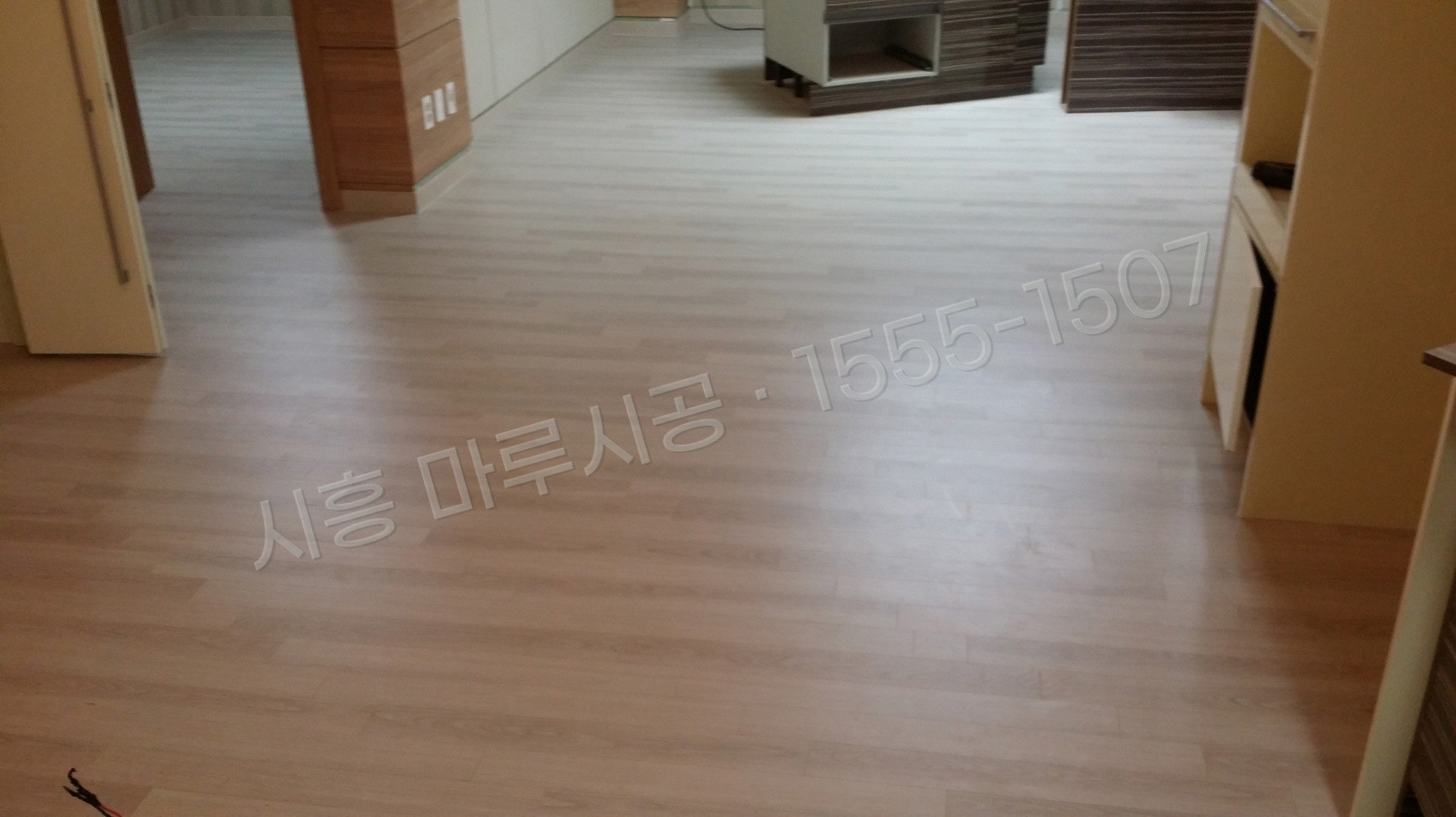 시흥 바닥공사 마루시공업체 시공 후