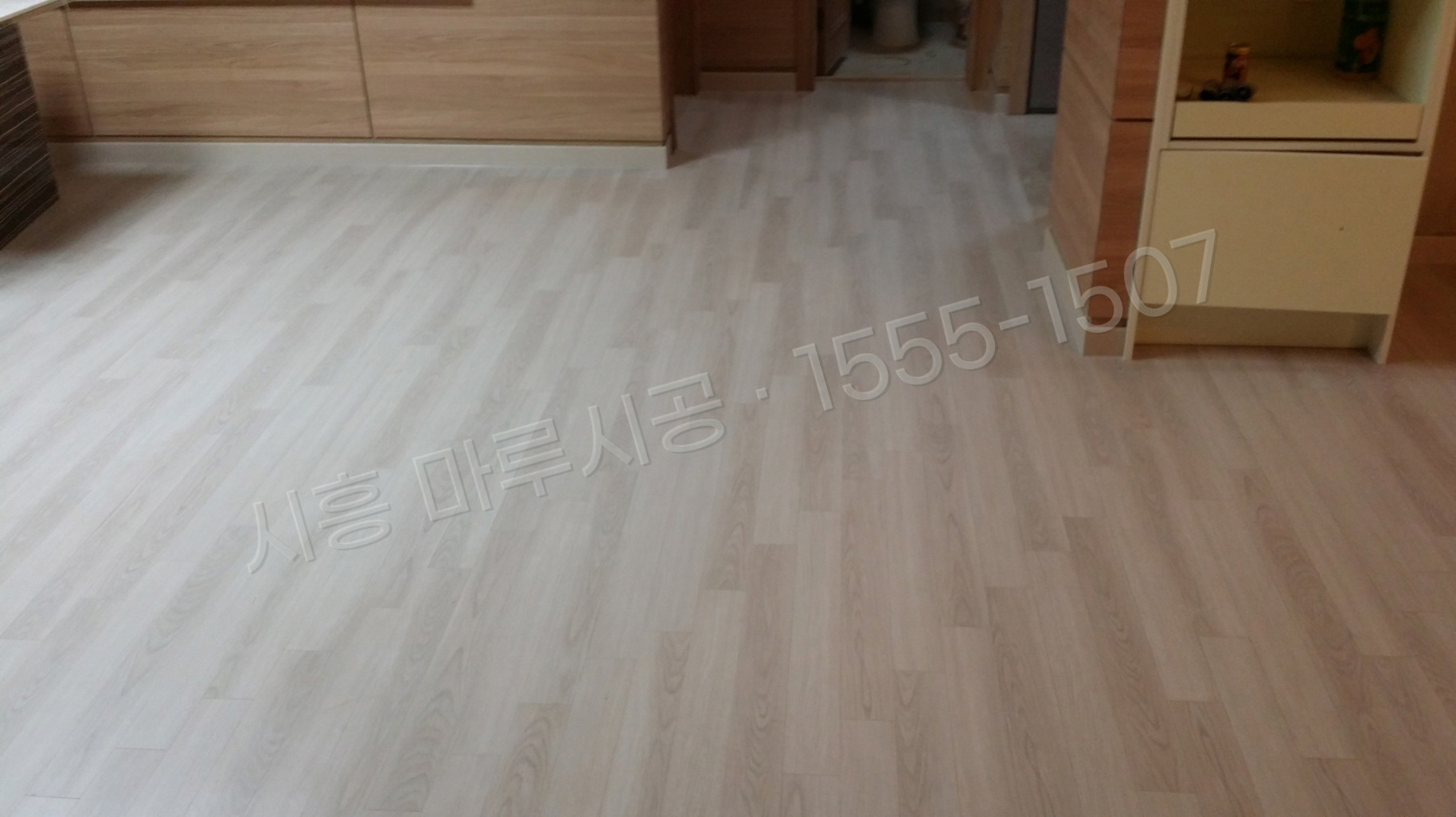 시흥 바닥공사 마루시공업체 시공 후